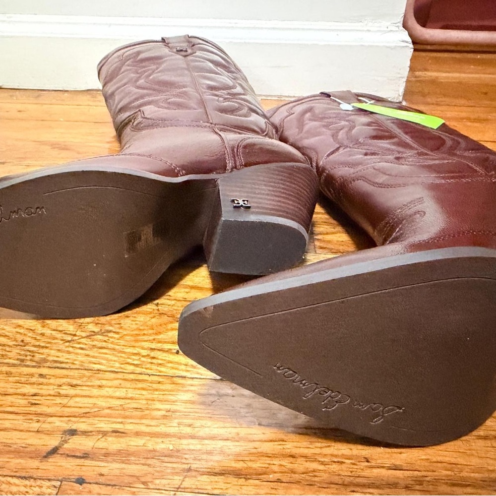 Sam Edelman Brown Leather Boots